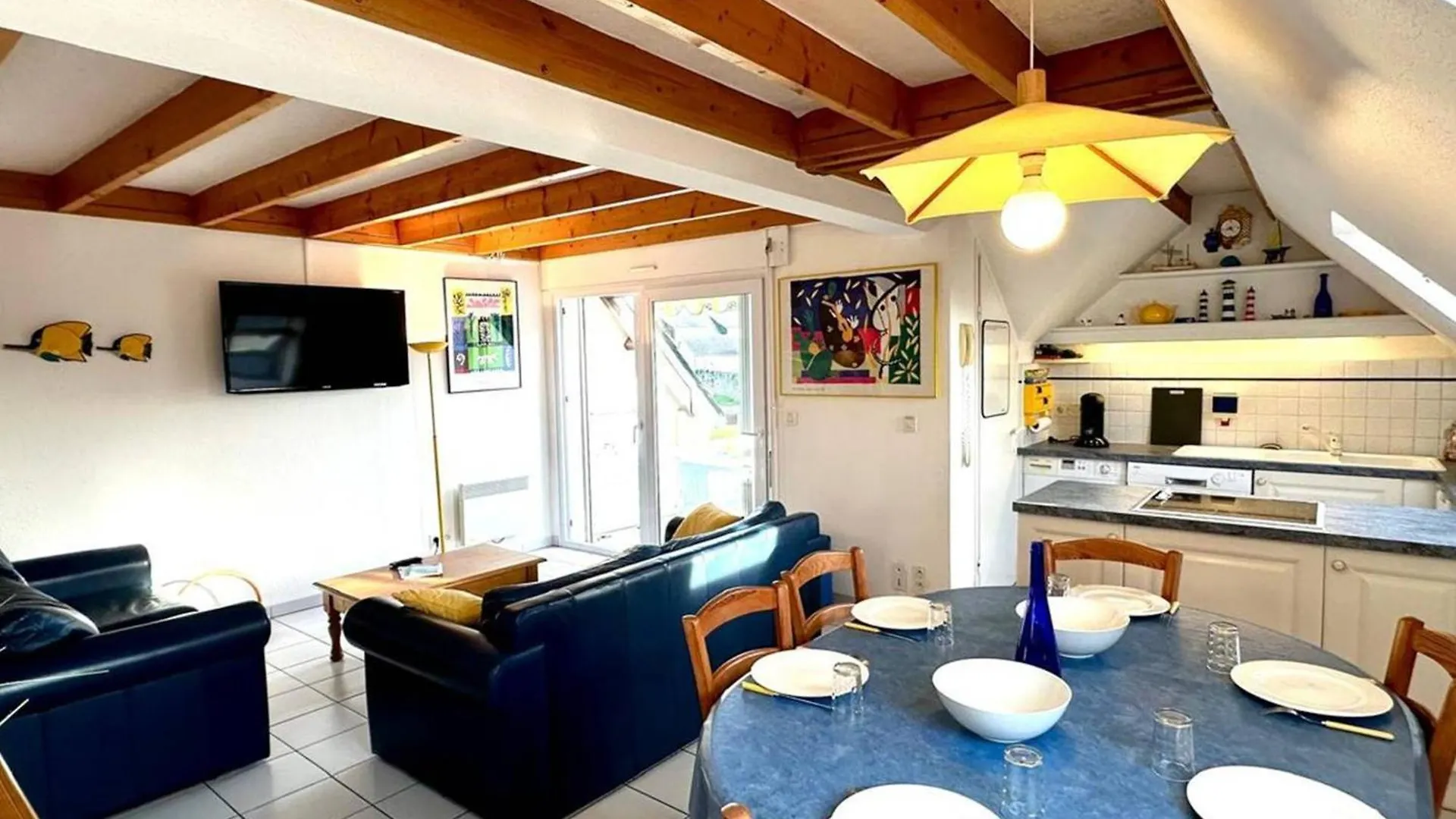 Appartement Carnac, 3 pièces, 6 personnes - FR-1-377-58